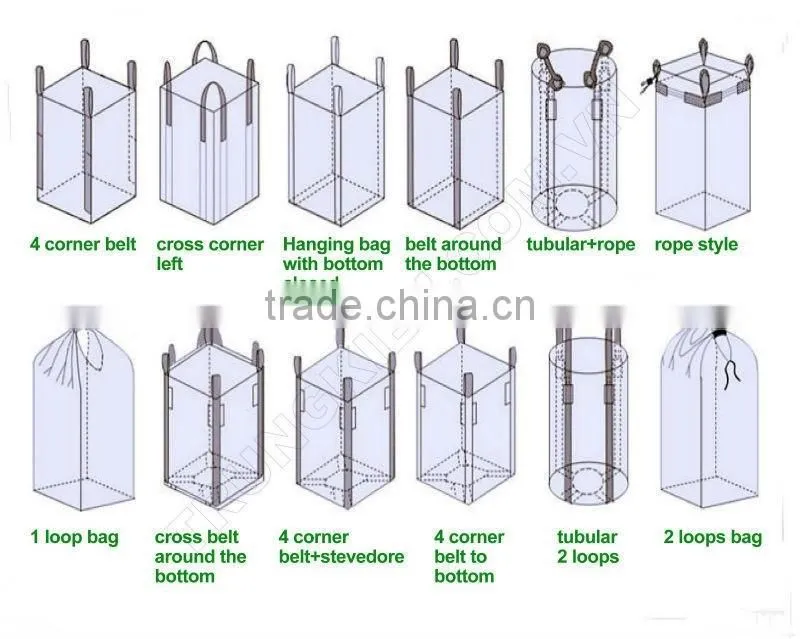 Top quality pp bulk bag bulk bag
