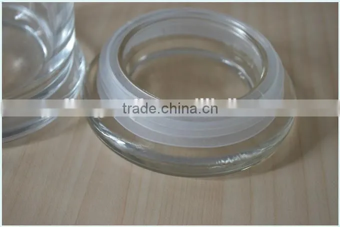 high clear glass metro jar factory wholesale