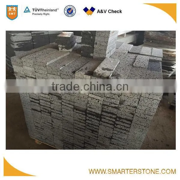 Factory price Hainan black natural basalt stone for indoor wall