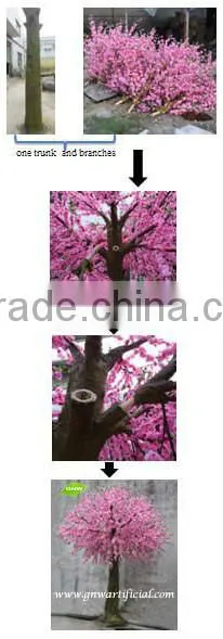 GNW BLS161024 8ft White cherry blossom tree Wedding blossom tree