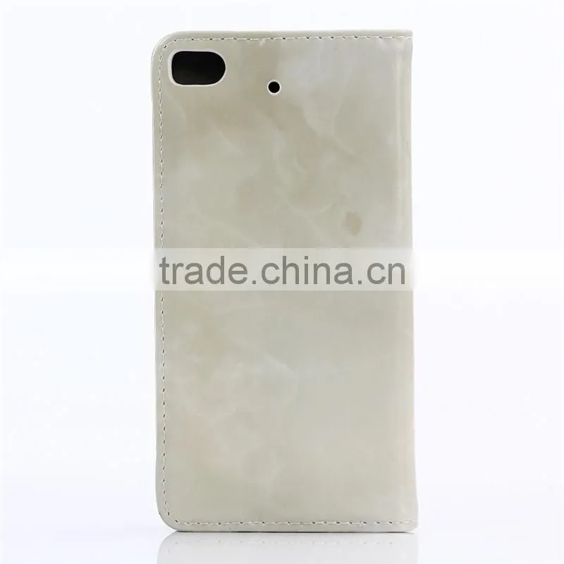 Noble design high quality marble PU card bumper/pocket cell phone case for Xiaomi
