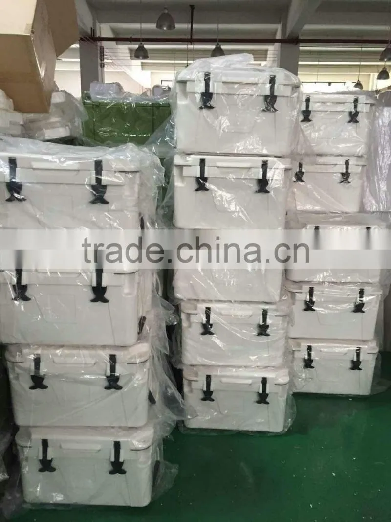 Rotomoulding Plastic ice chest Thermal Insulated ice bin cooler