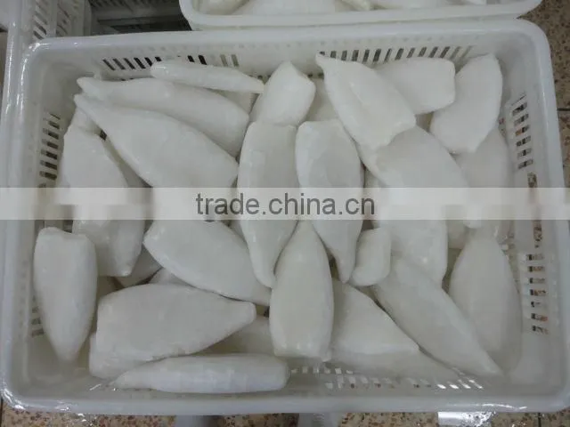 IQF frozen squid tube U10