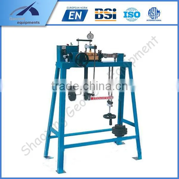 TTA10-2 Triaxial soil shearing strength tests