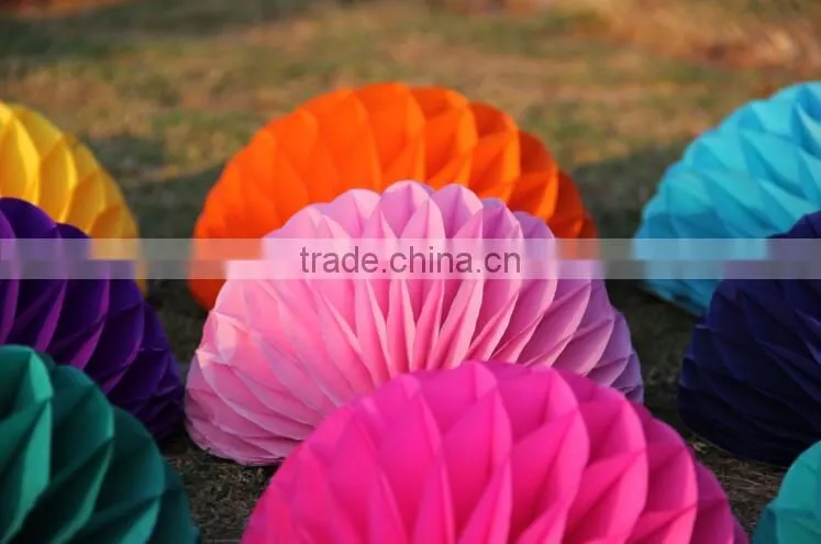 Wedding decorations paper honeycomb ball wholesale