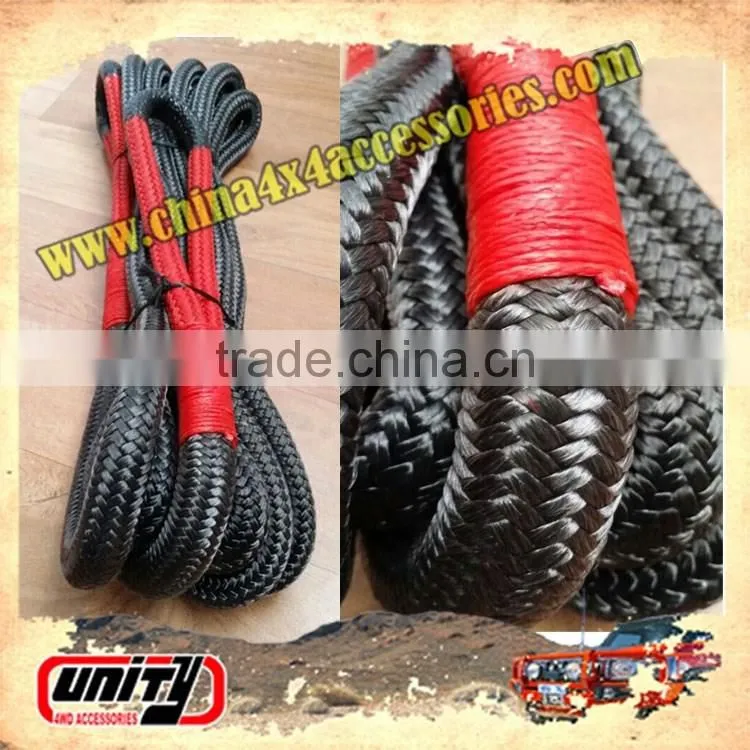 4WD accessories nylon tow rope recovery kinetic ropes