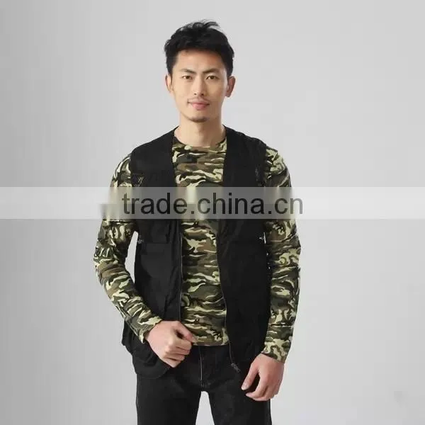 Work vest unisex promotion vest volunteer service uniform vest