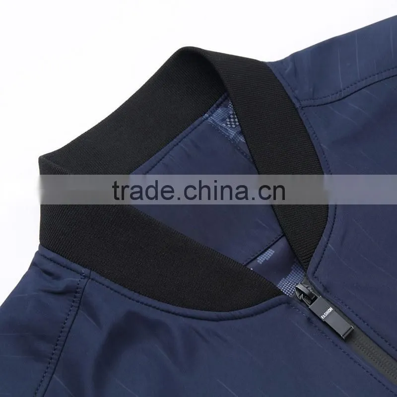 Hight Quality New spring men's slim fit casual jacket sportwear jacket