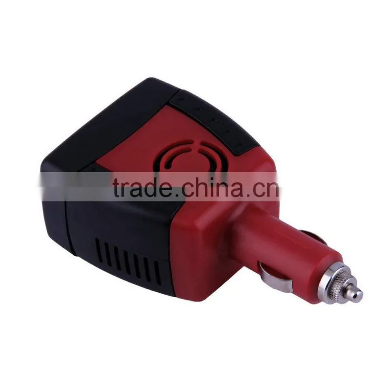 150W Car Power Inverter 12V DC to 220V/110v AC converter Adapter with Cigarette Lighter and USB 5V Charger For Laptop