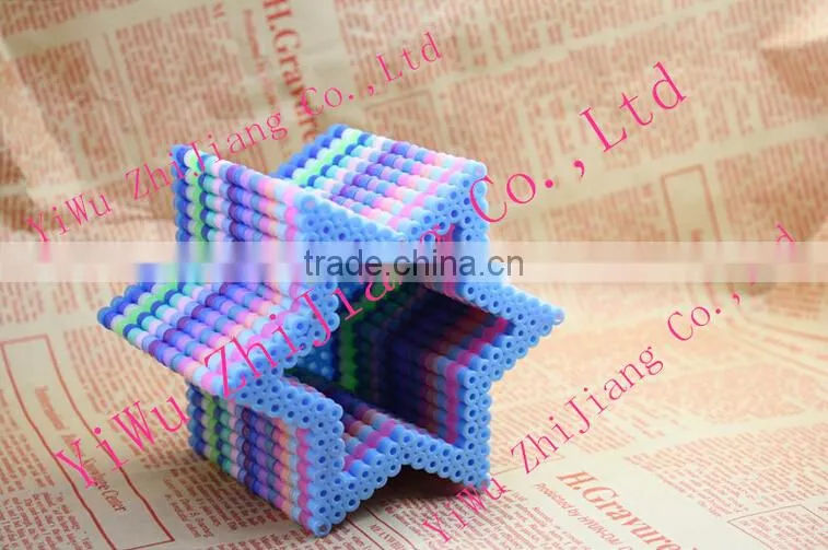 fashion 24 colors Hama Perler Fuse Beads Educational Toys
