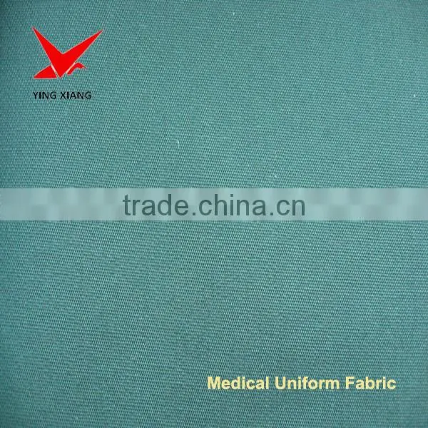 2015 new design, unique fancy ,high quality twill brushed cotton nurse uniform fabric