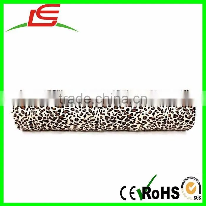 Foldable Leopard Print Plush Pet Cat Tunnel Toys