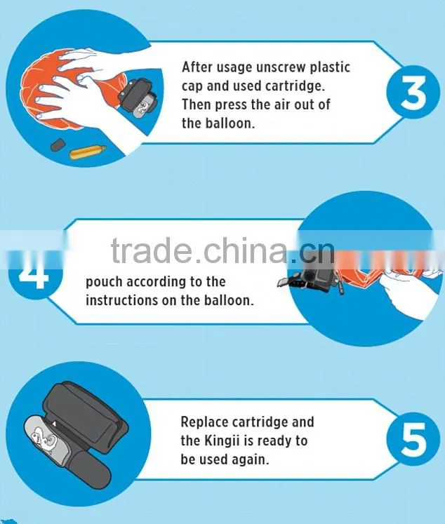 Drowning Swim lifesaving Bracelet Airbag AirBottle Drowning Rescure Wristband