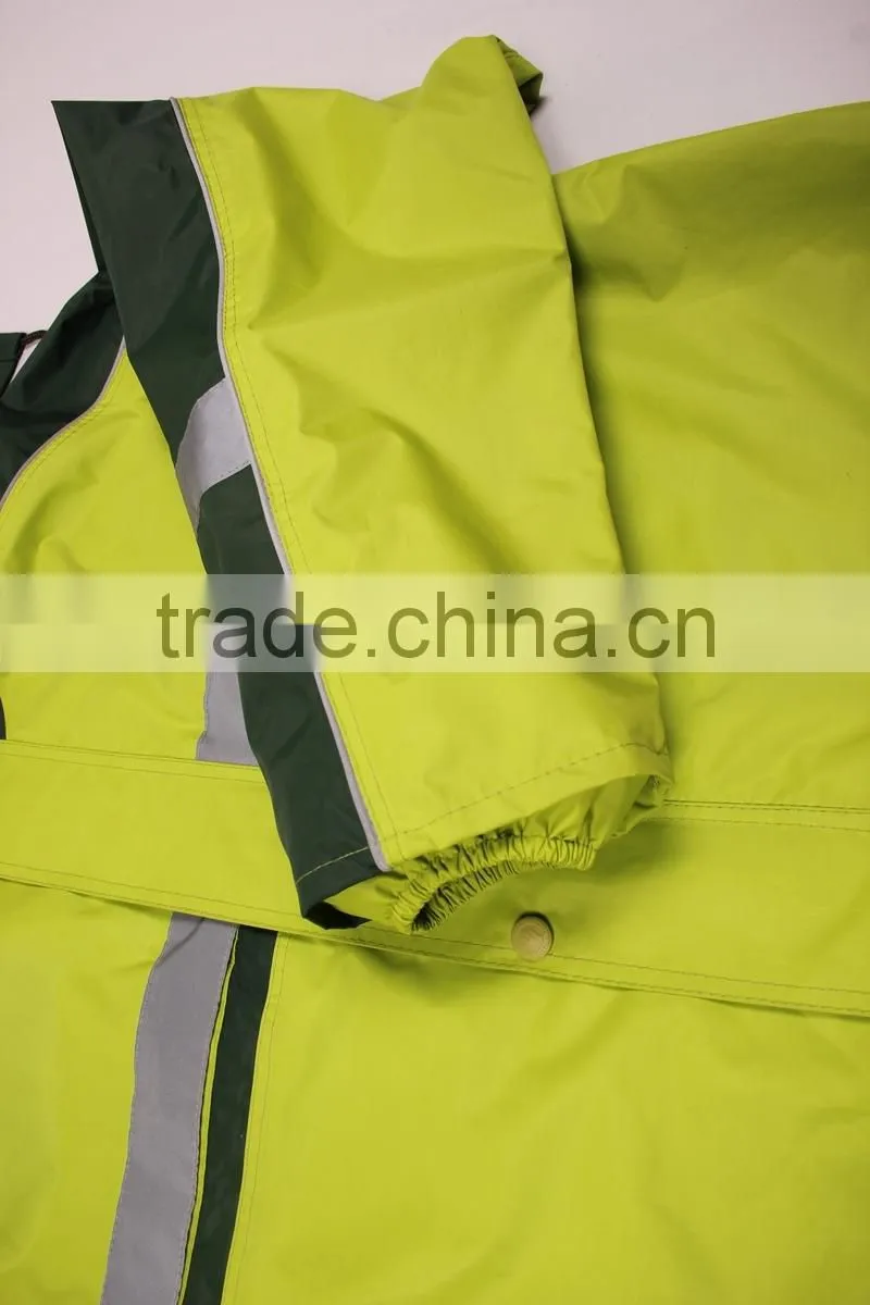 PVC/Polyester industry rainsuit