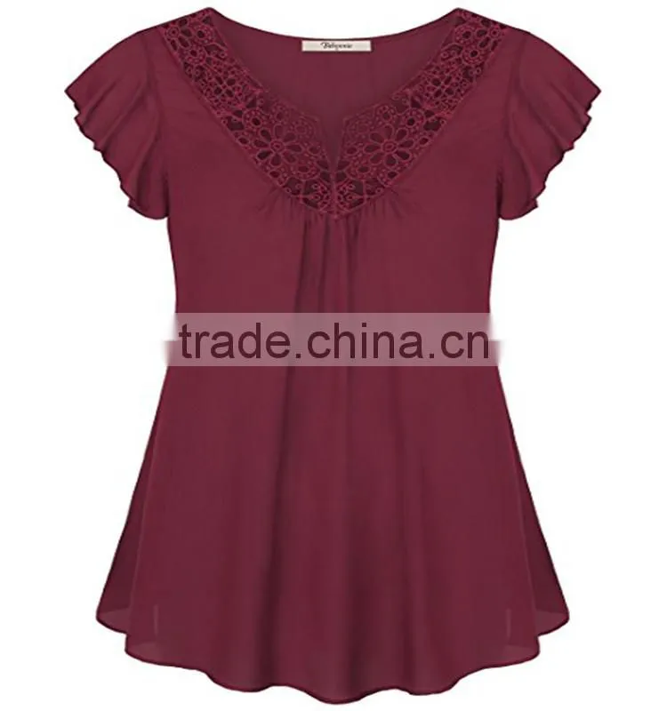 fashion new style design skirts and blouse for lady