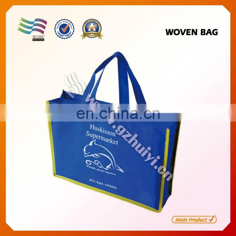 Color printed pp woven bag, Bopp laminated pp woven bag