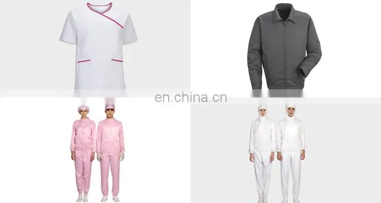 Factory Supplier ESD Garment Cleanroom Clothes