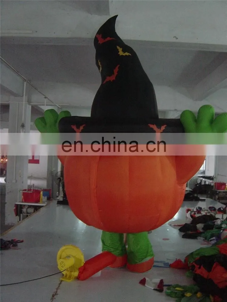 2017 outdoor Halloween inflatable pumpkin for party event