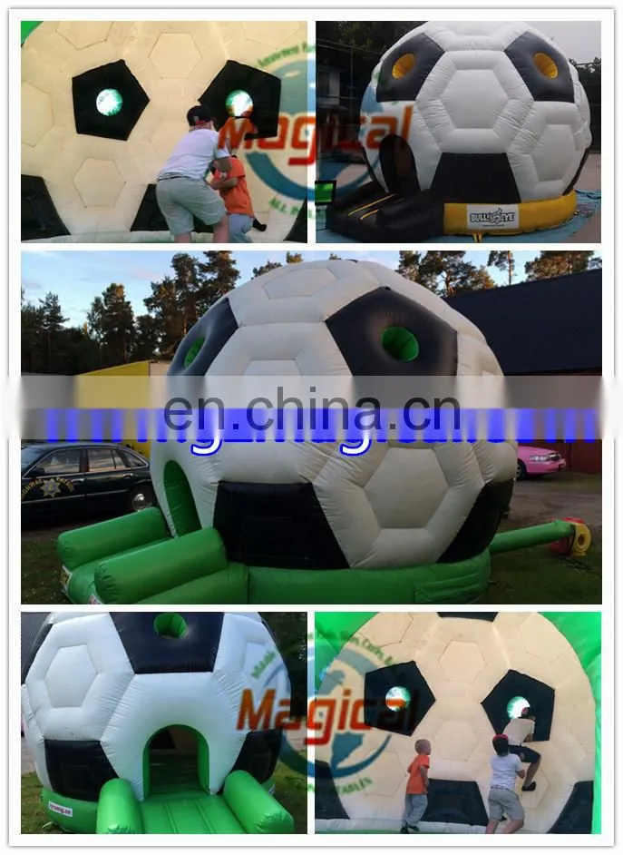inflatable football bounce jumping inflatabe soccer bounce house