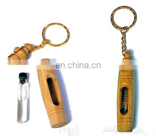 wholesale high quality wooden keychain