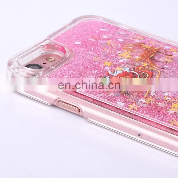 2017 new Christmas gift PC back cover case for iPhone 7 ,solid case for iPhone 7