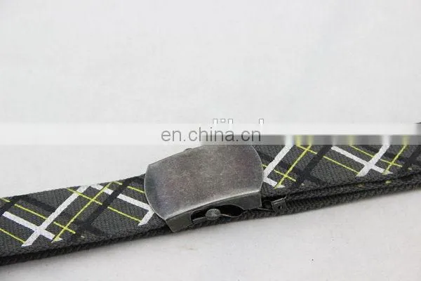 Canvas Belt With Full Printing Waist Support Belt For Men