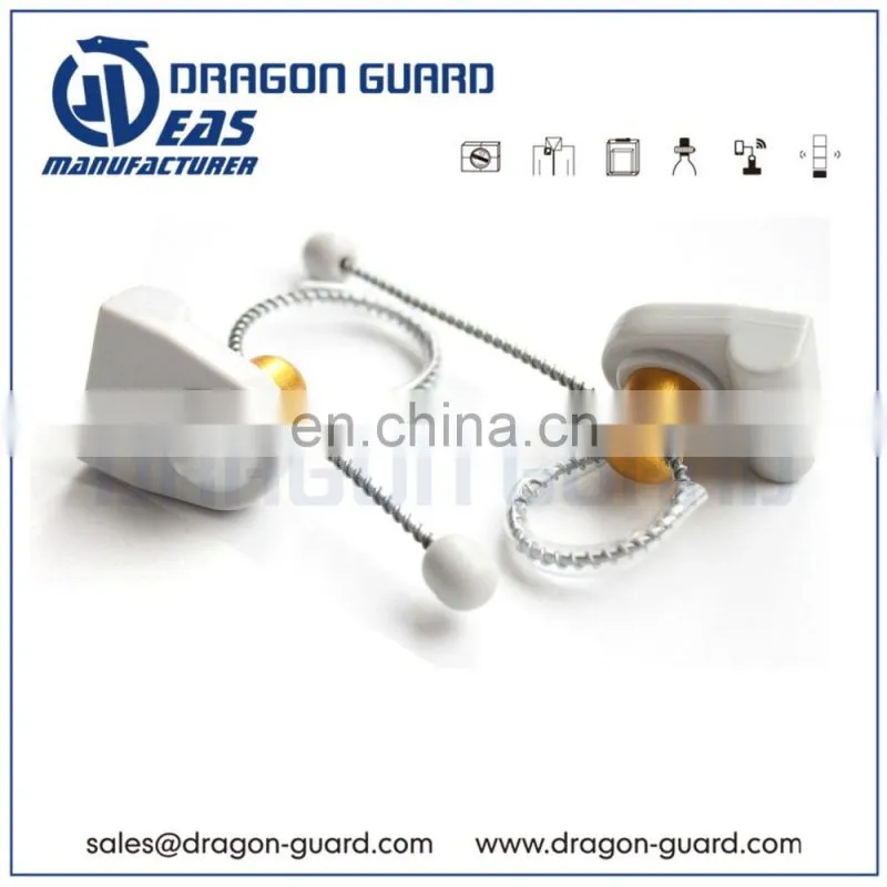 DRAGON GUARD Bottle tag with metal cable wine guard whisky guard bottle tag for supermarkets