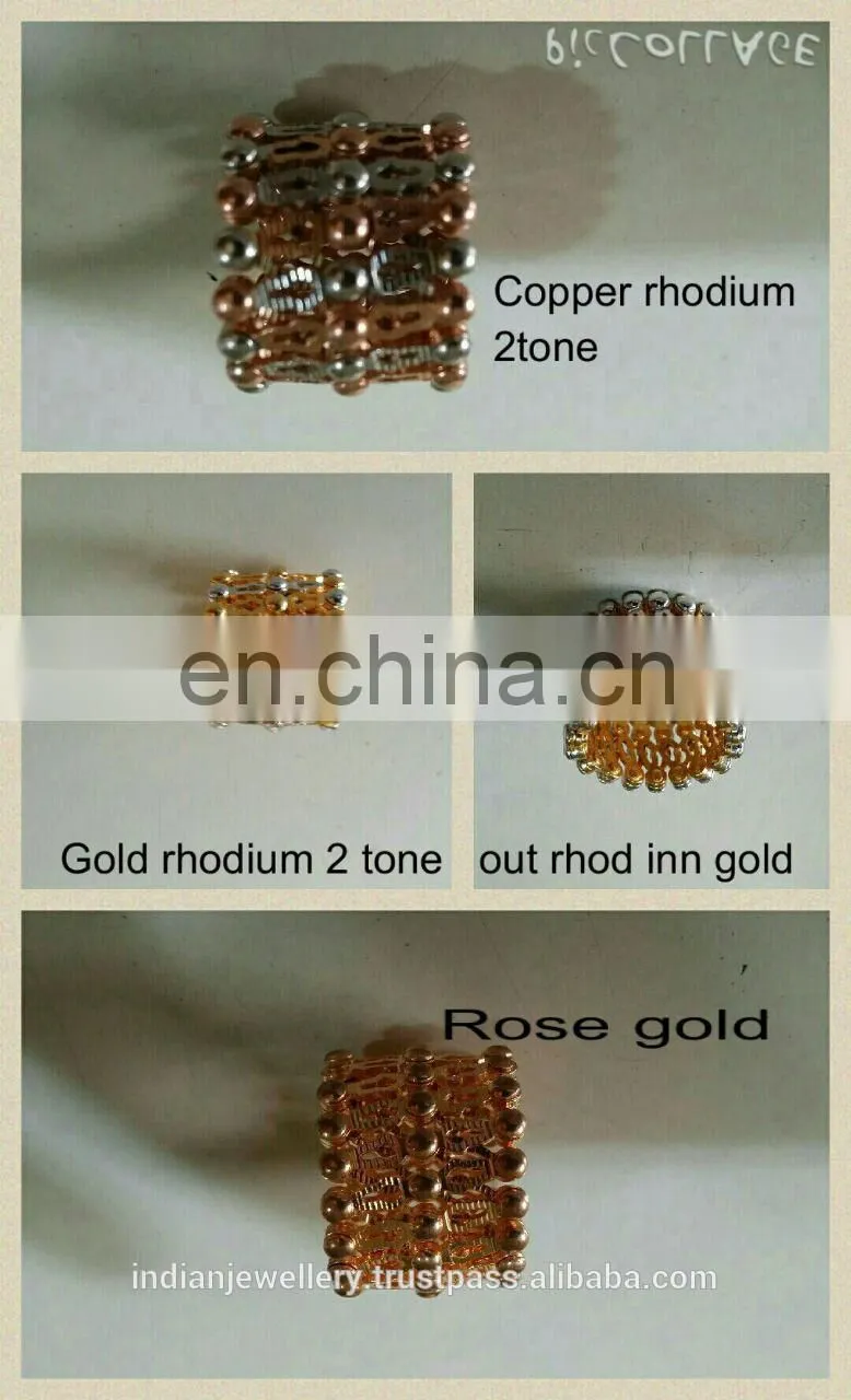 Stretchable Ring jewelery Bracelets manufacturer, brass alloy ring jewellery exporter