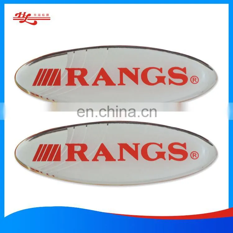 3D Epoxy Resin Domed label