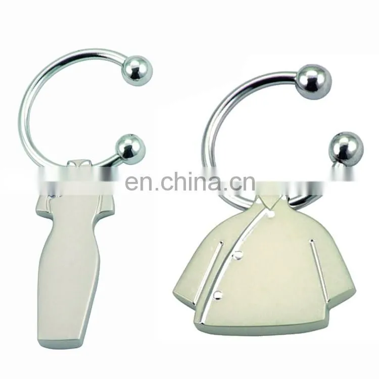 Customized Hot Sales Promotional Apple Model Logo Metal Keychain