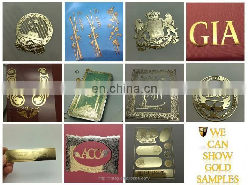 Packaging labels, aluminum printing, stamping gold wiredrawing labels
