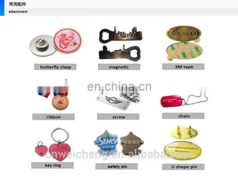 Customized High Quality 3M adhesive emblem