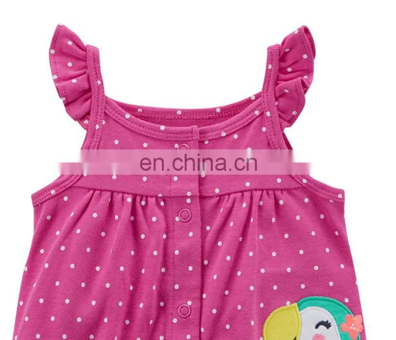 2018 Cheap Rompers for Girl Ruffle Romper
