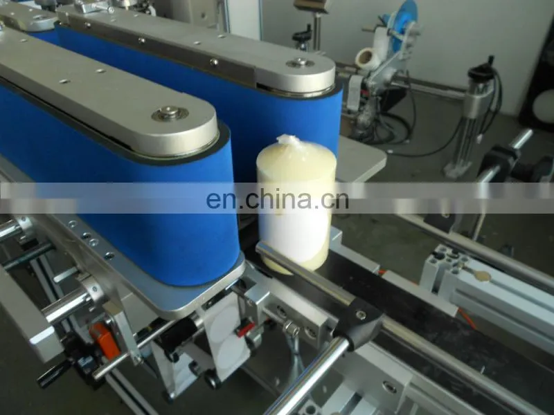 Factory Direct Bottom Round Cylinder Side Candle Labeling Machine