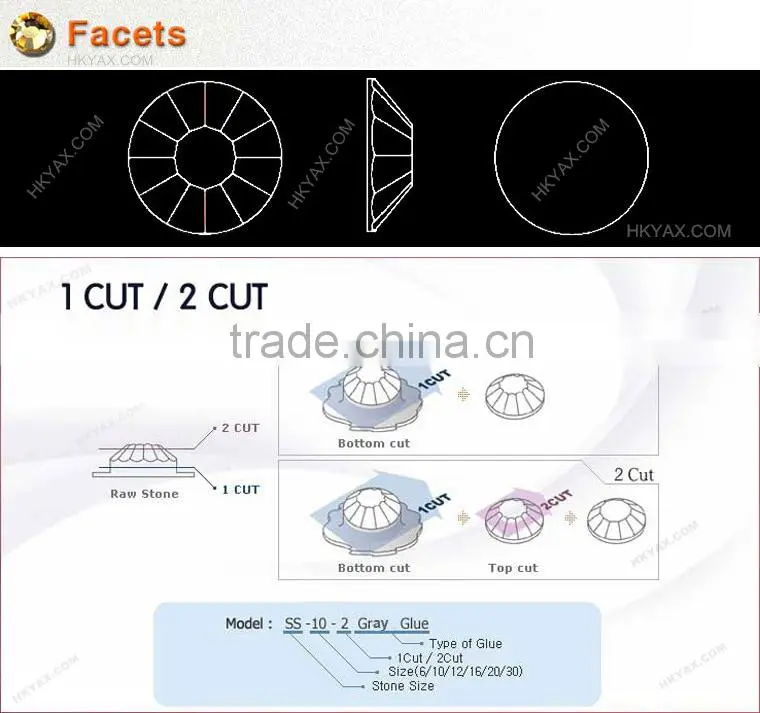 M0830 AB crystal rhinestone stone;crystal AB rhinestone stone;rhinestone crystal AB stone