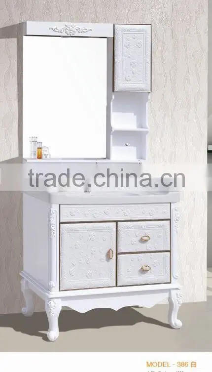 Bathroom cabinet with legs