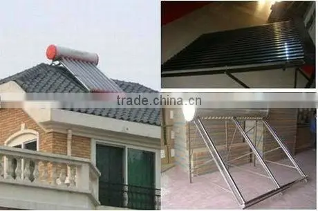 solar thermal vacuum tube solar water heating system