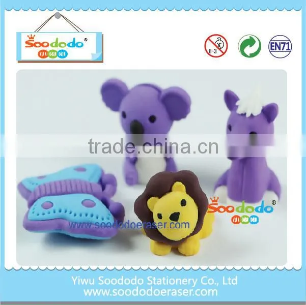 kawaii stationery rubber panda eraser manufacturers