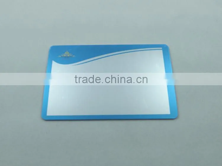 White Bank Card,Silver Gold Black Card with mirror