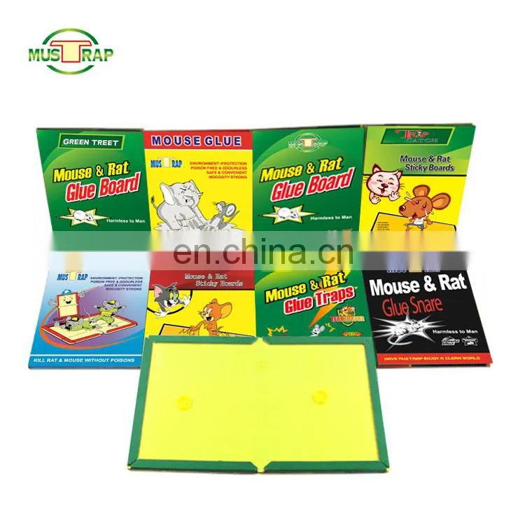 Best selling paper board mouse glue trap electronic rat trap