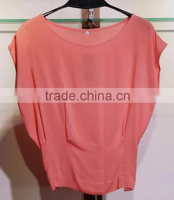 high-waisted casual staple rayon ladies top