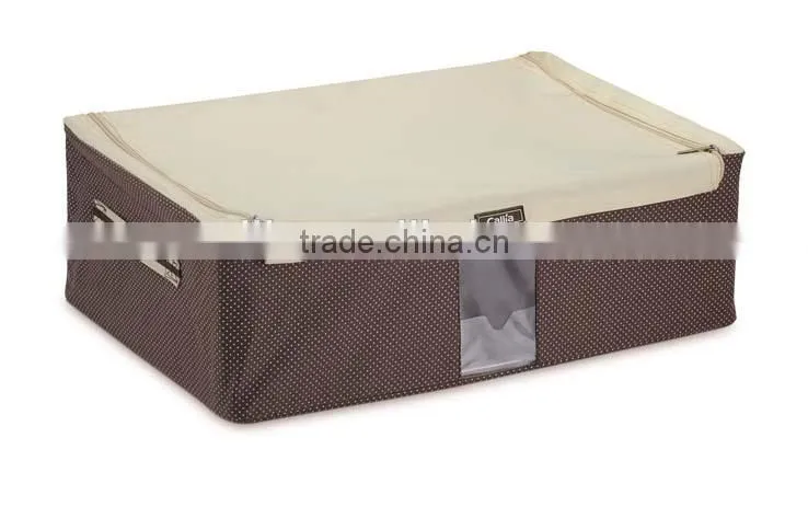 Callia oxford storage box with PVC window folding living box