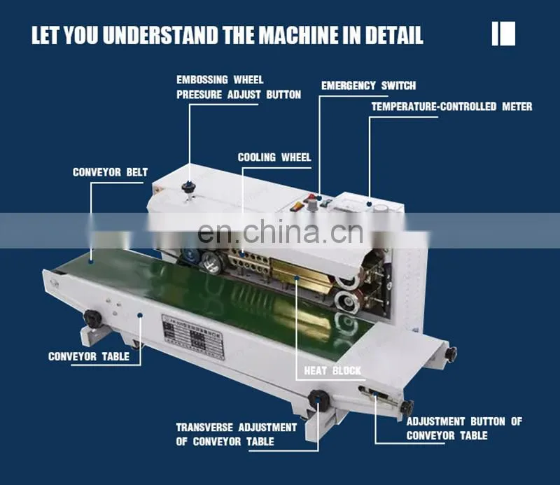 pouch bag sealing machine bag printer machine sealing 53