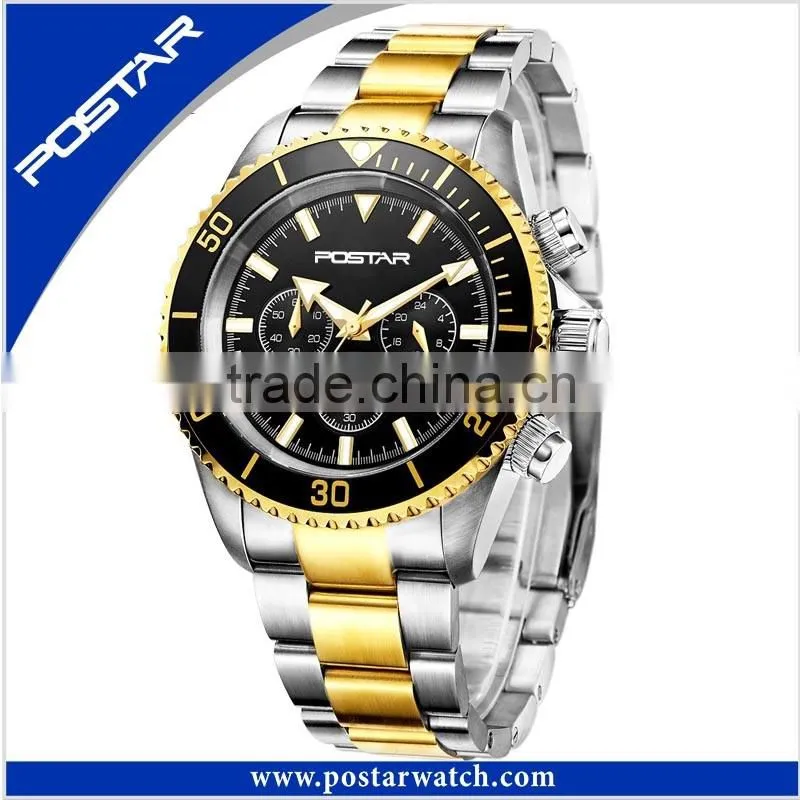 Fashion Casual Luxury Women's Men Stainless Steel Band Wrist Watch