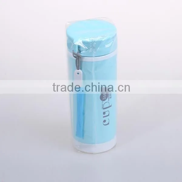 hot sale colorful sport Plastic water bottles with handle/infuse