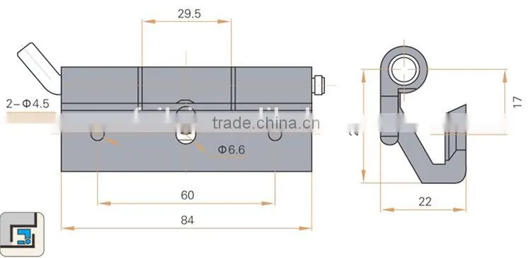 Hinge series cabinet hardware