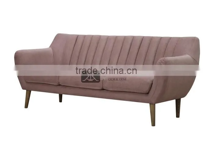 SF-210 Pink Intellectual Design Wood Couch Chair