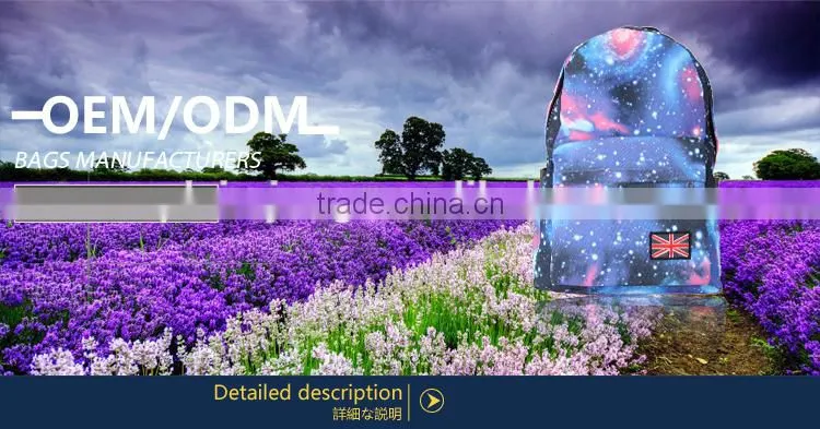 2015 new stylish school bag student backpack