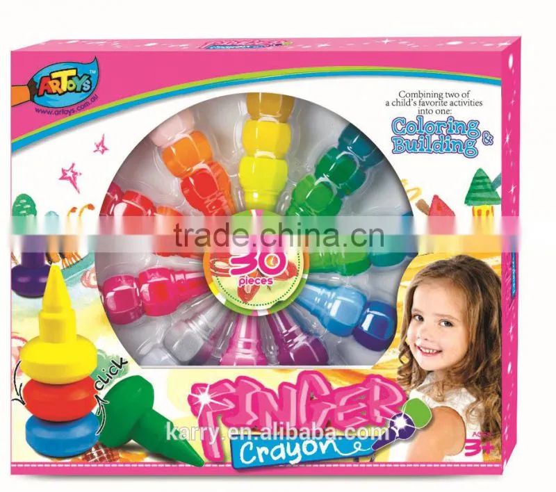 2015 artoys New Popular finger crayon kit