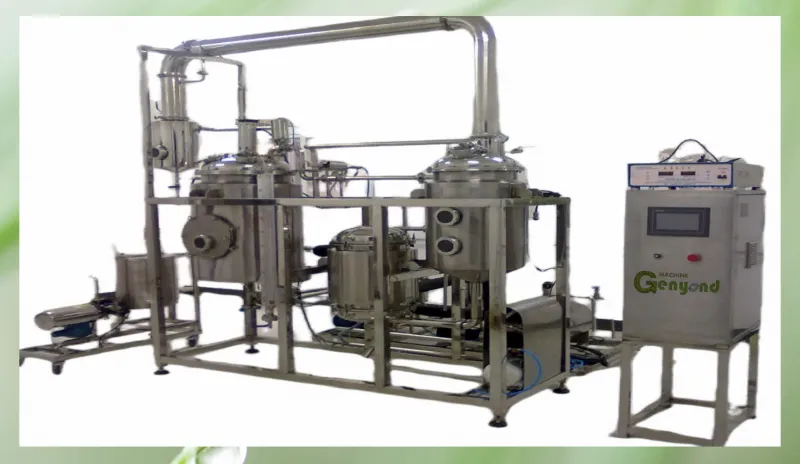 100L - 500L Jojoba Oil Essential Oil Distillation Equipment Extraction Equipment Distiller Extractor Machine